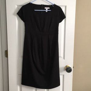 Black maternity dress